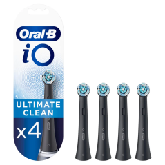 Oral-B iO Ultimate Clean - 4-Pack Black Berline | Unmatched Oral Care & Superior Cleaning